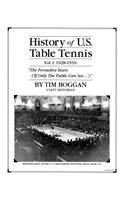 History of U.S. Table Tennis Volume 1