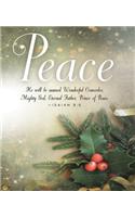 Peace Image Advent Bulletin, Large (Pkg of 50)