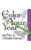 Color Your Year 2018 Calendar