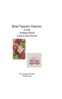 Bead Tapestry Patterns Loom Antique Roses Lone Lotus Flower