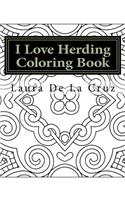 I Love Herding Coloring Book