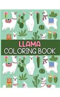 LLama Coloring Book