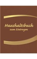 Haushaltsbuch zum Eintragen