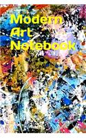 Modern Art NoteBook: Everyday Events Notebook