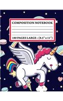 Unicorn Composition Notebook