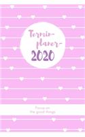 Terminplaner 2020 Focus On The Good Things: A5 Wochenplaner 2020 I Wochen- und Jahresplaner I Modernes Design, Wochenkalender mit To-Do Listen I 1 Woche auf 2 Seiten I Januar bis Dezember 2020