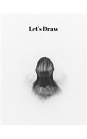 Let's Draw: Blank Comic Book Draw Your Own Comics, Blank Sketchbooks, [8.5 in. x 11 in.](1 Blank Comic Book)
