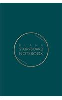 Blank Storyboard Noteobook: Dark Turquoise Director's Notebook - Elegant Storyboard Journal - 6x9 inches, 100 pages