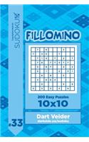 Sudoku Fillomino - 200 Easy Puzzles 10x10 (Volume 33)