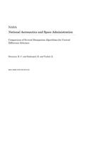 Comparison of Several Dissipation Algorithms for Central Difference Schemes