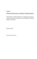 Semi-Discrete Approximations to Nonlinear Systems of Conservation Laws; Consistency and L(infinity)-Stability Imply Convergence
