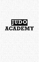 Judo Academy: A 6x9 Inch Matte Softcover Journal Notebook with 120 Blank Lined Pages