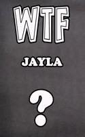 Wtf Jayla ?: College Ruled Composition Book Diary Lined Journal