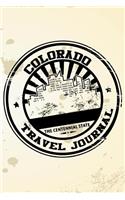 Colorado Travel Journal: Blank Lined Vacation Holiday Notebook