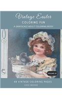 Vintage Easter Coloring Fun