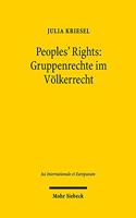 Peoples' Rights: Gruppenrechte im Völkerrecht