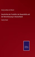 Geschichte der Fronhöfe, der Bauernhöfe und der Notverfassung in Deutschland