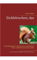 Eichhörnchen; das: Verbreitungsgebiet: weltweit; oft in unmittelbarer Nähe von Menschen mit einer ADHS kurz für: Aufmerksamkeitsdefizit-/Hyperaktivitätsstörung
