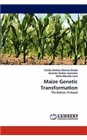 Maize Genetic Transformation
