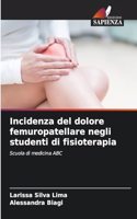 Incidenza del dolore femuropatellare negli studenti di fisioterapia