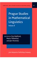 Prague Studies in Mathematical Linguistics