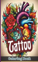 Tattoo Coloring Book