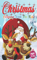 Christmas Coloring Book for Kids Ages 4-8