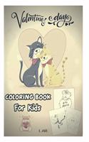 valentine day coloring book for kids: Great Gift for Boys & Girls, Ages 4-8