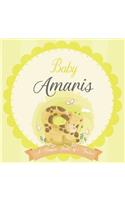Baby Amaris A Simple Book of Firsts