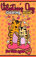 Valentine's Day Coloring Book For Kids Ages 4-8