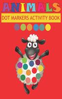 Dot Markers Activity Book Animals