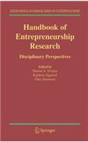 Handbook of Entrepreneurship Research