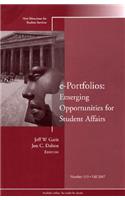 e–Portfolios: Emerging Opportunities for Student Affairs