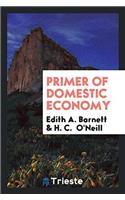 PRIMER OF DOMESTIC ECONOMY