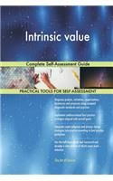 Intrinsic value Complete Self-Assessment Guide