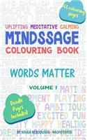 Mindssage Colouring Book Travel Size