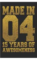 Made In 04 15 Years Of Awesomeness