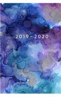 2019 - 2020: Weekly Planner Starting July 2019 - Dec 2020 6 x 9 Dated Agenda Appointment Calendar 18 Month Organizer Book Soft-Cover Watercolor