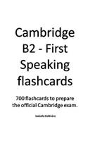 Cambridge B2 - First Speaking flashcards