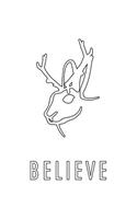 Creaturely Jackalope Notebook
