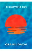 The setting sun