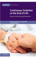 Continuous Sedation at the End of Life
