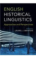 English Historical Linguistics