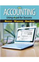 Accounting Using Excel for Success (with Essential Resources Excel Tutorials Printed Access Card)