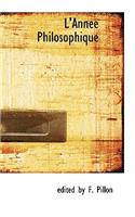 L'Annee Philosophique