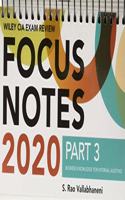 Wiley CIA Exam Review 2020 Focus Notes, Part 3