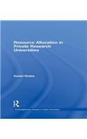 Resource Allocation in Private Research Universities