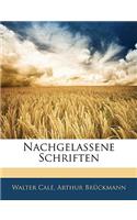 Nachgelassene Schriften
