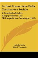 Le Basi Economiche Della Costituzione Sociale
