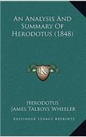 An Analysis and Summary of Herodotus (1848)